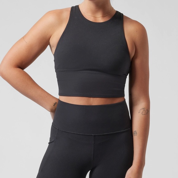 Athleta Other - Athleta black Conscious Crop Bra in Medium, bra size D-DD